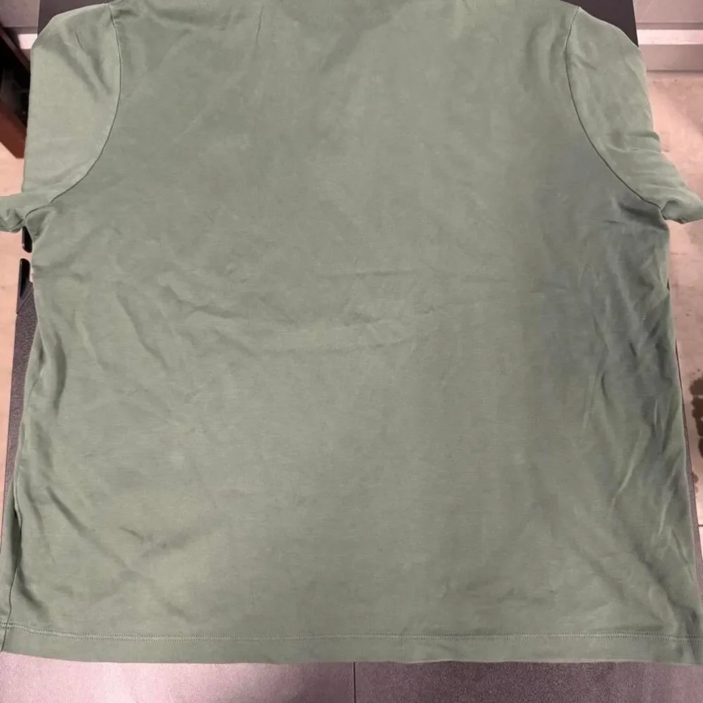Lacoste Men's Green and Khaki Polo-shirts